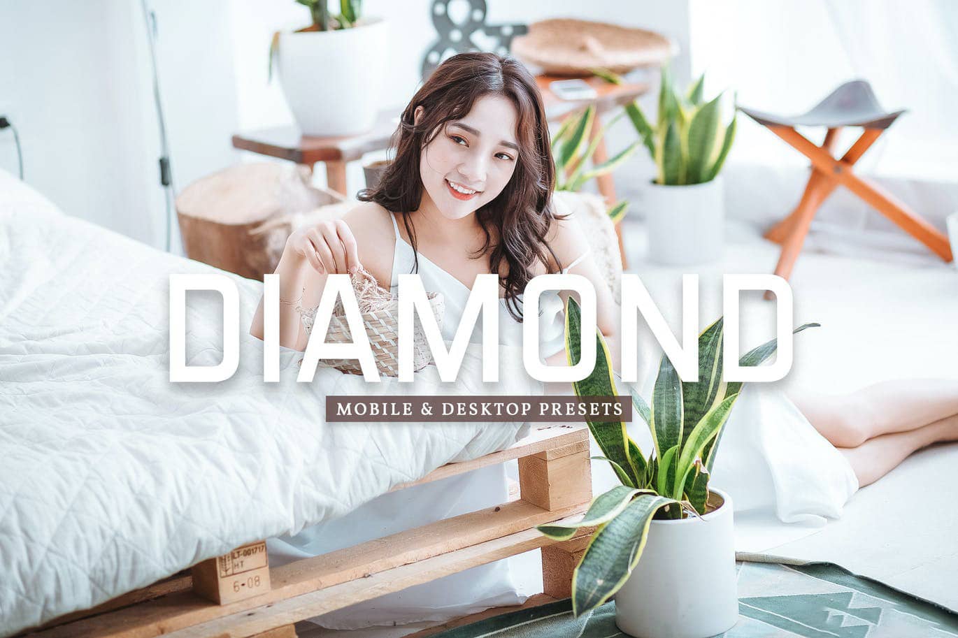清新通透明亮人像后期调色Lightroom预设 Diamond Lightroom Presets
