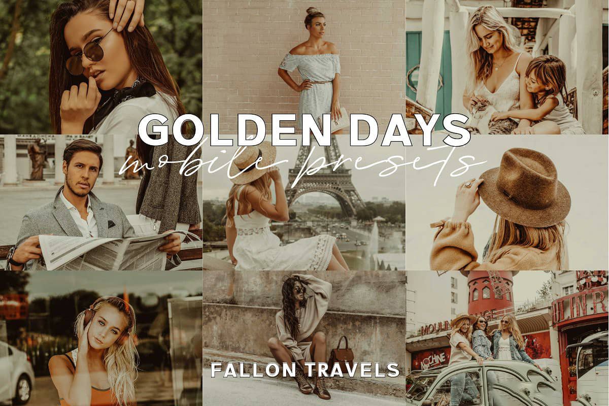 温暖复古城市旅拍人像LR预设