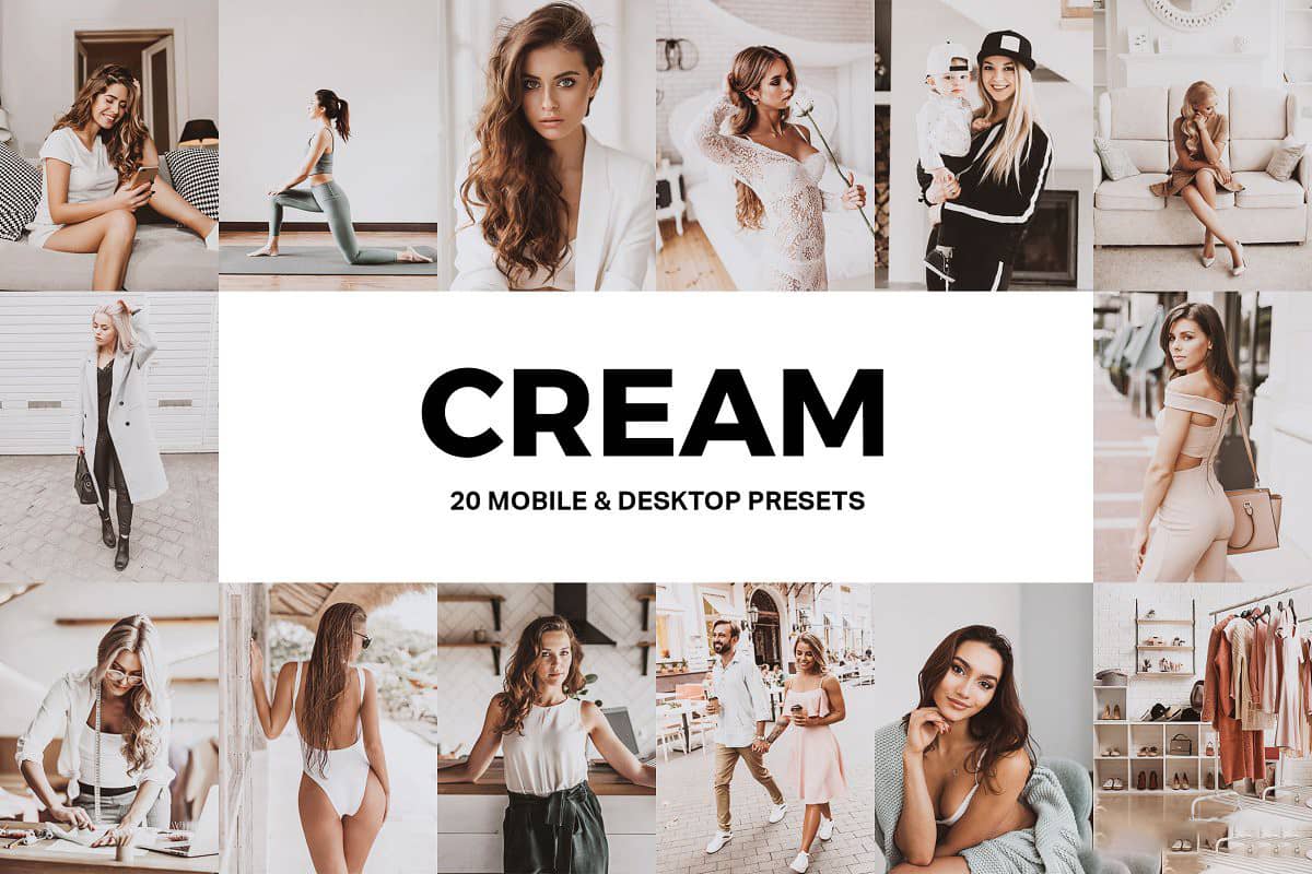 温暖奶油胶片色调LR预设