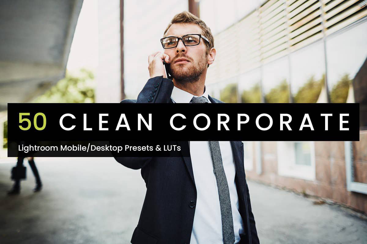 现代商务人像LR预设