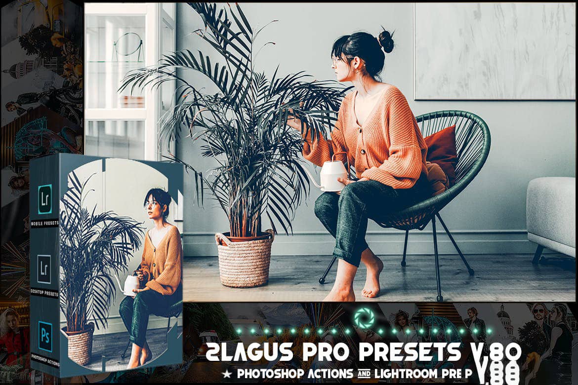 电影色调人像后期调色Lightroom预设 PRO Presets -V80 -Photoshop Lightroom