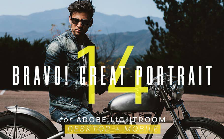 肖像人像修饰Lightroom预设+手机版lr预设 Great Portrait Presets