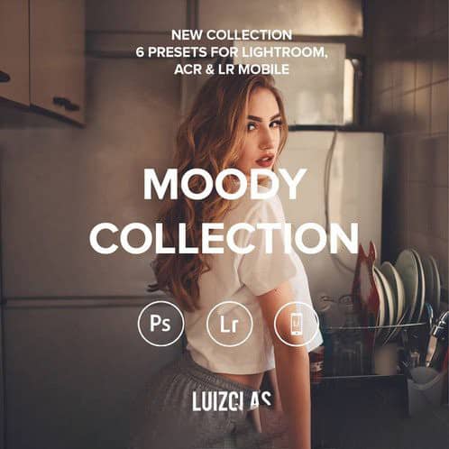 葡萄牙摄影师Luizclas穆迪人像lr预设Moody Lightroom.ACR.Mobile Presets