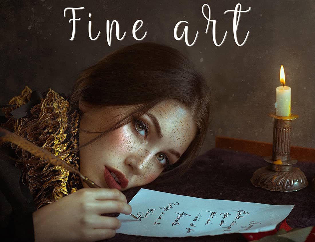 西班牙摄影师丽贝卡·莎莉(Rebeca Saray)文艺复兴质感油画艺术Lightroom预设(附教程)