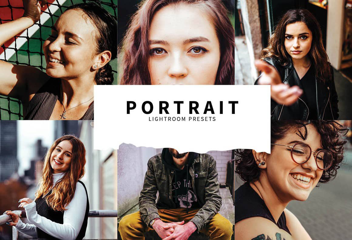 质感明亮通透人像摄影Lightroom预设 Portrait Lightroom Presets By Fitra Anas