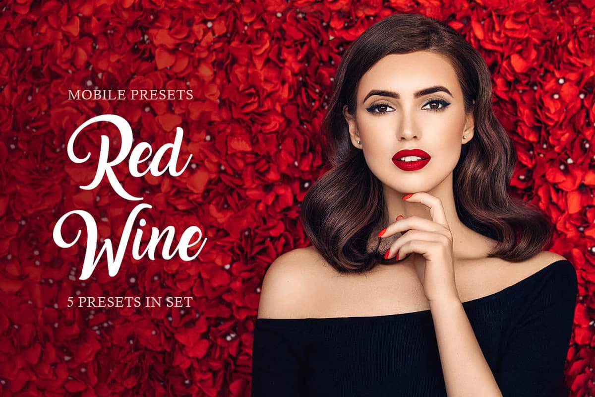 通透明亮红酒色调Lightroom预设