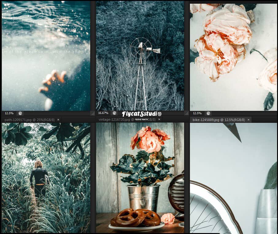 飛猫塘经典藏青色调ACR预设+Lightroom预设