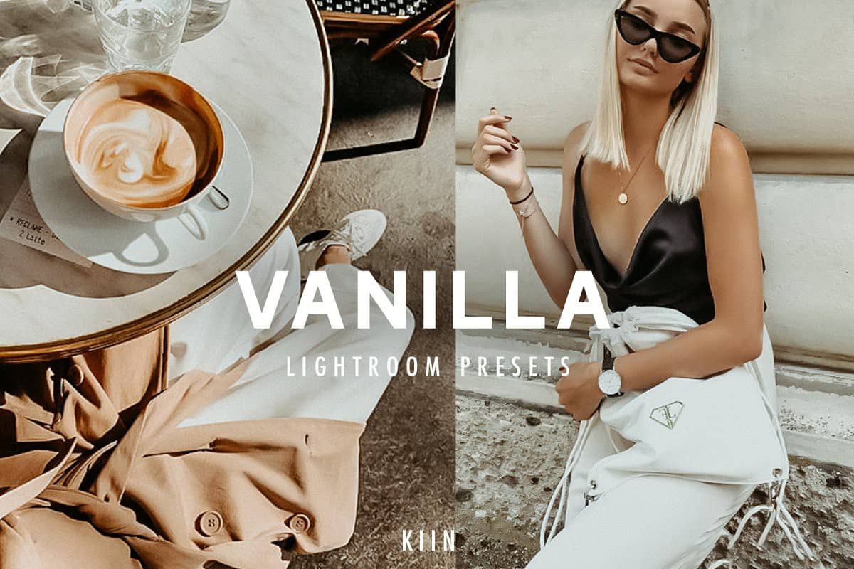 香草冰淇淋色调INS人像LR预设