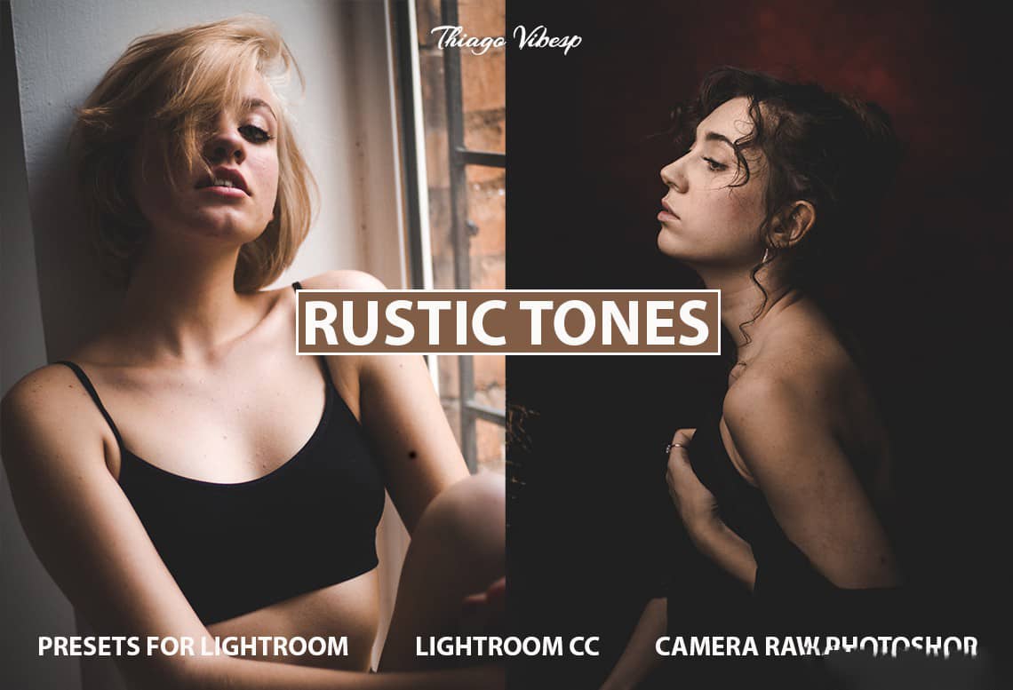 高端乡村风格电影仿古色调人像Lightroom预设+手机APP滤镜+ACR预设