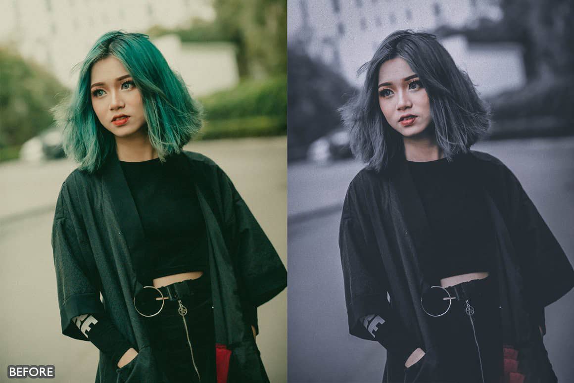 高端黑暗电影情绪人像Lightroom预设 Black Tone Lightroom presets