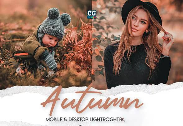 高级秋季人像摄影后期Lightroom预设 Autumn – 15 Premium Lightroom Presets