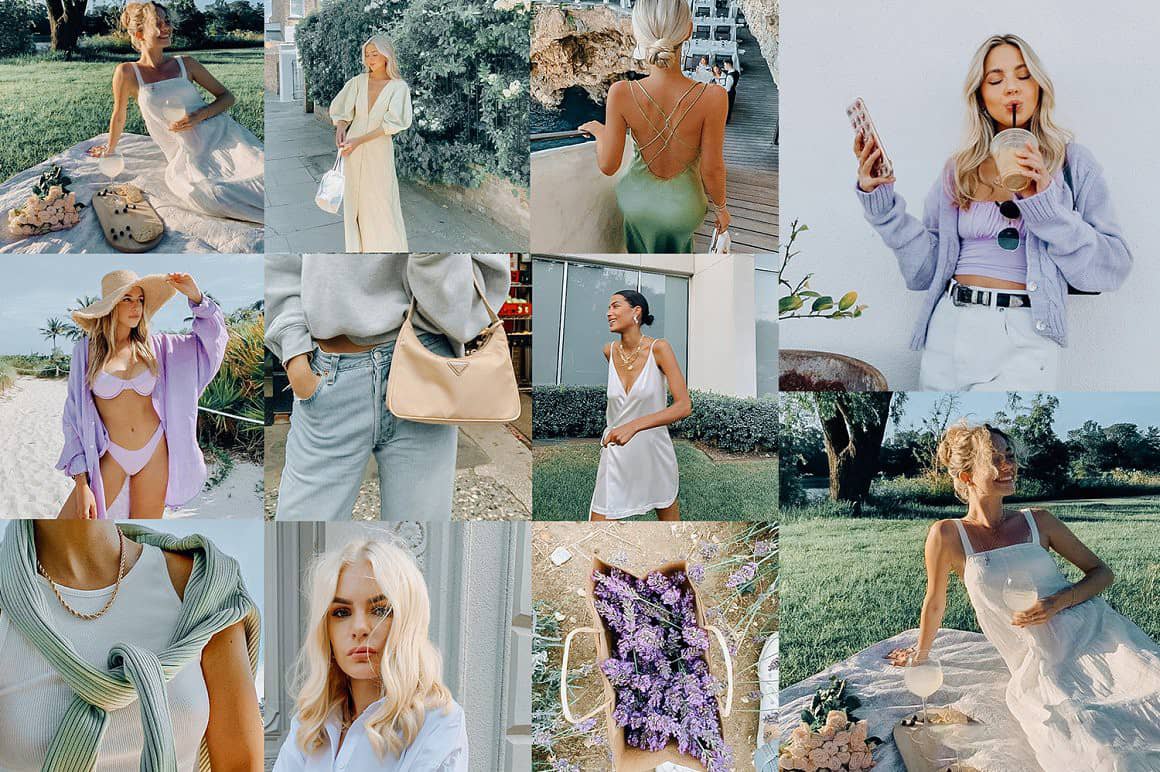 高饱和明亮通透人文LR风光LR预设