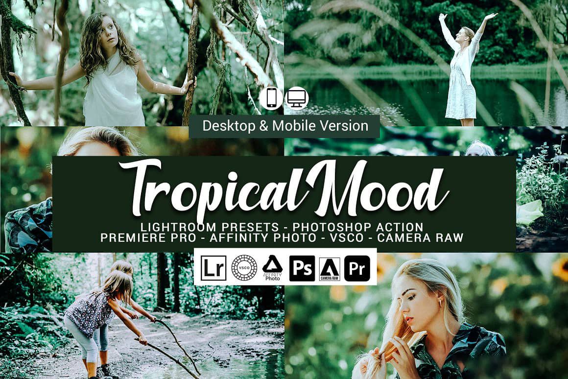 黄金时段人像调色Lightroom预设