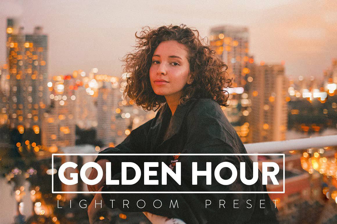 黄金时段逆光通透暖色调人像Lightroom预设与移动LR预设 Camera Raw预设