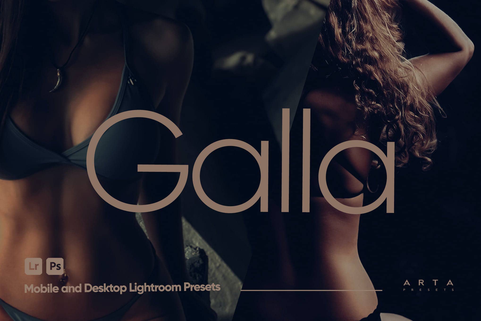 黑暗情绪电影人像后期调色Lightroom预设 ARTA – Galla Presets for Lightroom