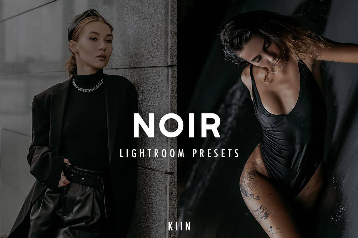 黑暗柔光情绪人像Lightroom预设