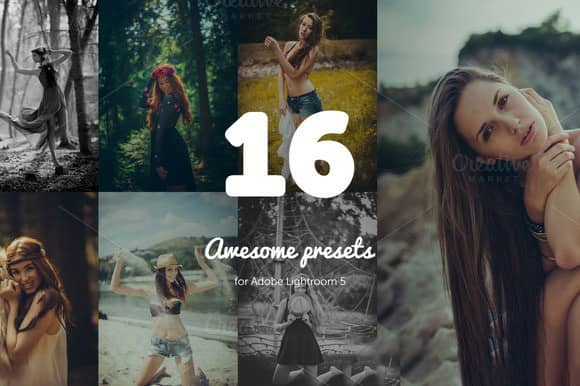 16欧美人像后期Lightroom预设