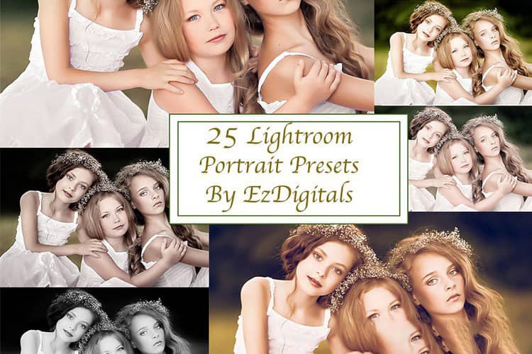 25人像Lightroom预设 25 Portrait Lightroom Presets