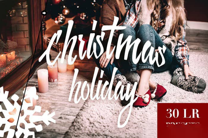 30新年圣诞假期Lightroom预设 30 Christmas Holiday Presets for Lightroom