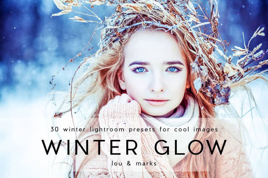 30白雪公主Lightroom预设 30 winter glow lightroom presets