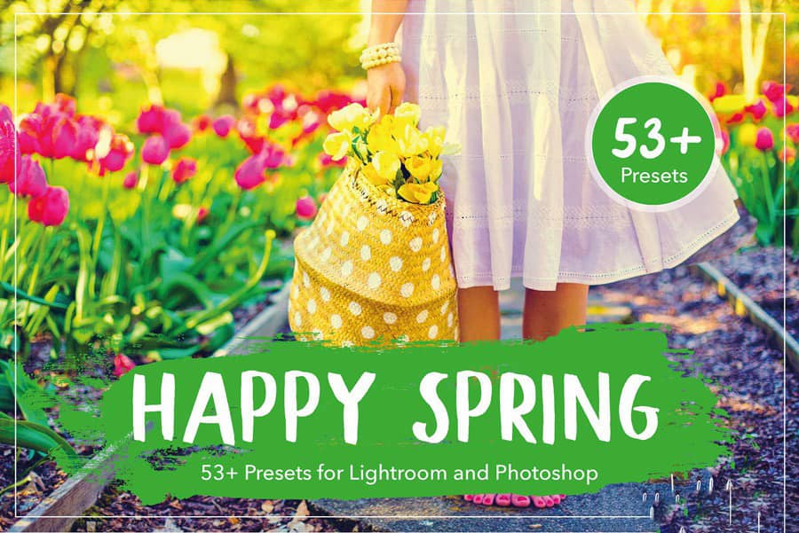 53组春季色调Lightroom预设 53+ SPRING LIGHTROOM  ACR PRESETS