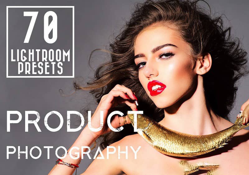 70人像产品颜色校正Lightroom预设 70 Pro Product Photography Presets