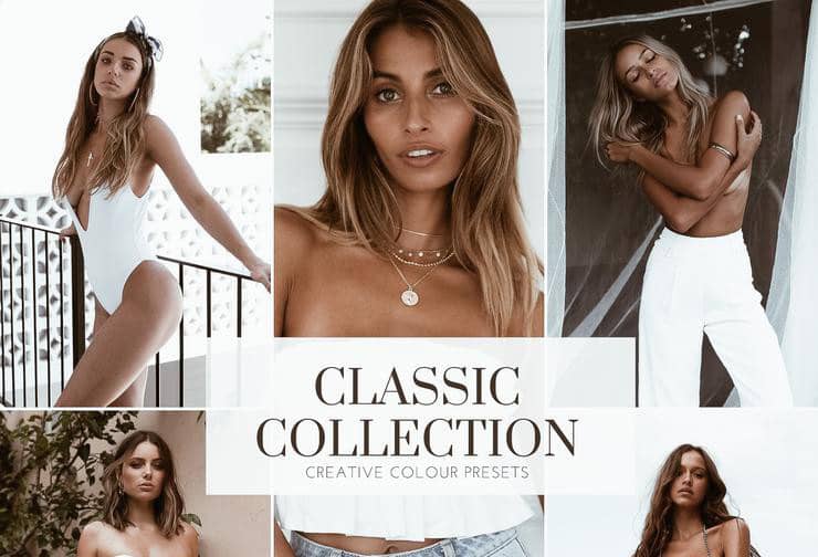 Bonnie Cee 时尚杂志人像经典系列LR预设 Creative Colour Presets