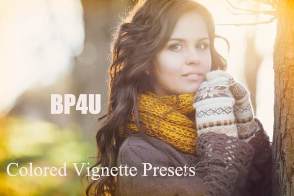 BP4U彩色装饰图案Lightroom预设组 Colored Vignette Presets -Set 1