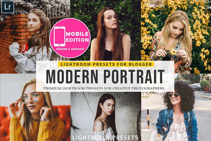 Ins博客街拍婚礼肖像Lightroom预设 Modern Portait  Lightroom Presets