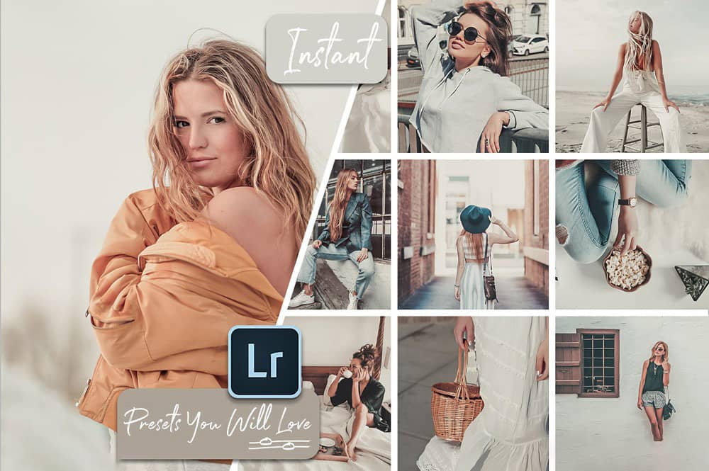 INS摄影师网红人像Lightroom预设+手机版预设Instant Lightroom Presets