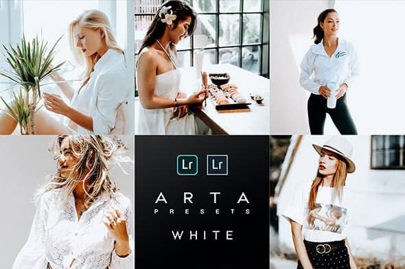 INS经典明亮清新通透LR预设 ARTA Presets  White Lightroom Presets