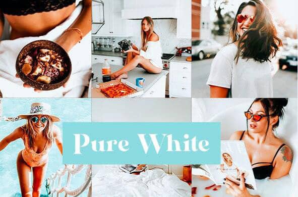 INS风最旅行清新通透人像LR预设