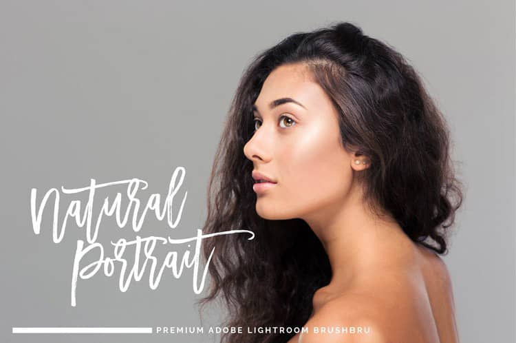 Lightroom预设-高端人像修饰Lightroom预设 Natural Portrait Brushes
