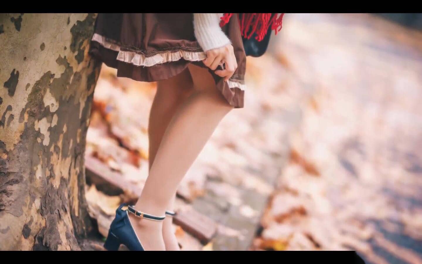 【糖水片预设】秋天落叶人像Lightroom预设