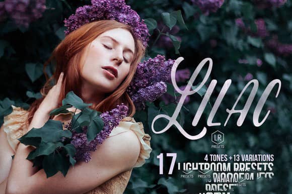 丁香 – 17爽肤的Lightroom预设