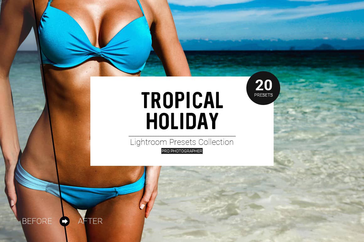 热带旅游度假摄影后期Lightroom预设