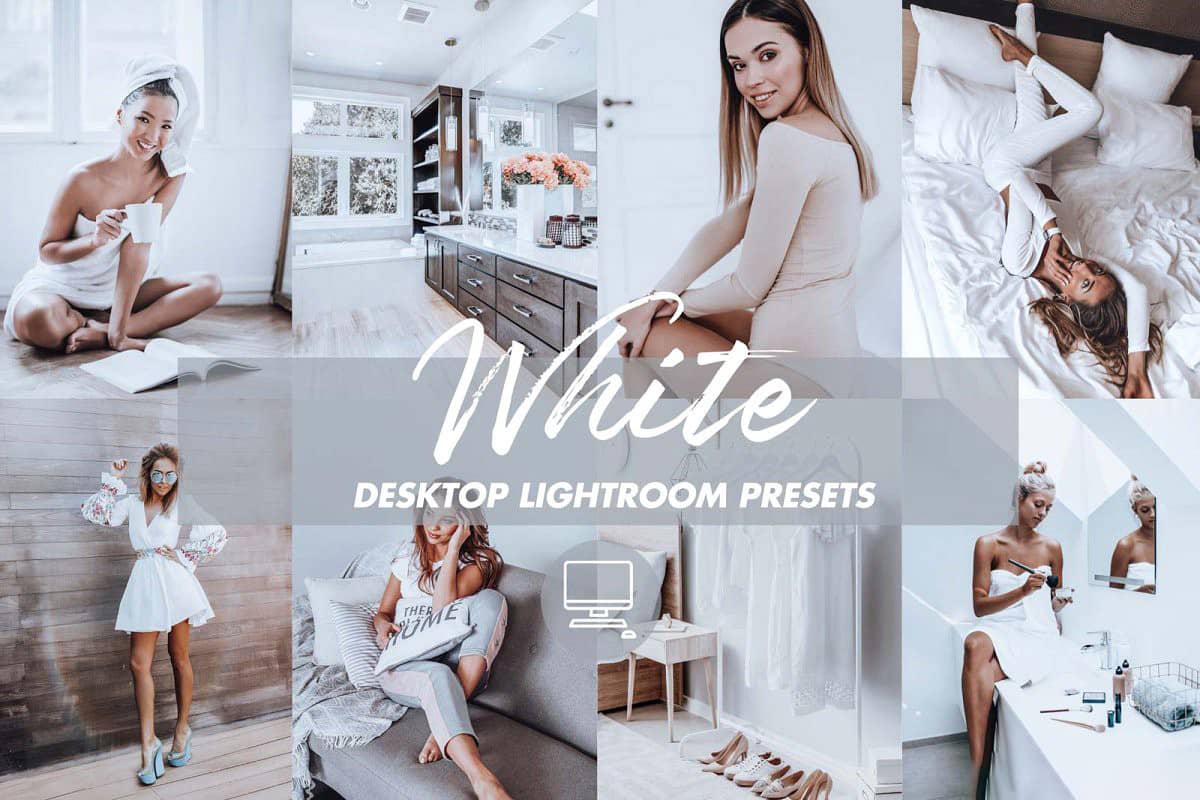 牛奶白清新通透明亮Lightroom预设 Lightroom Presets WHITE VIBE