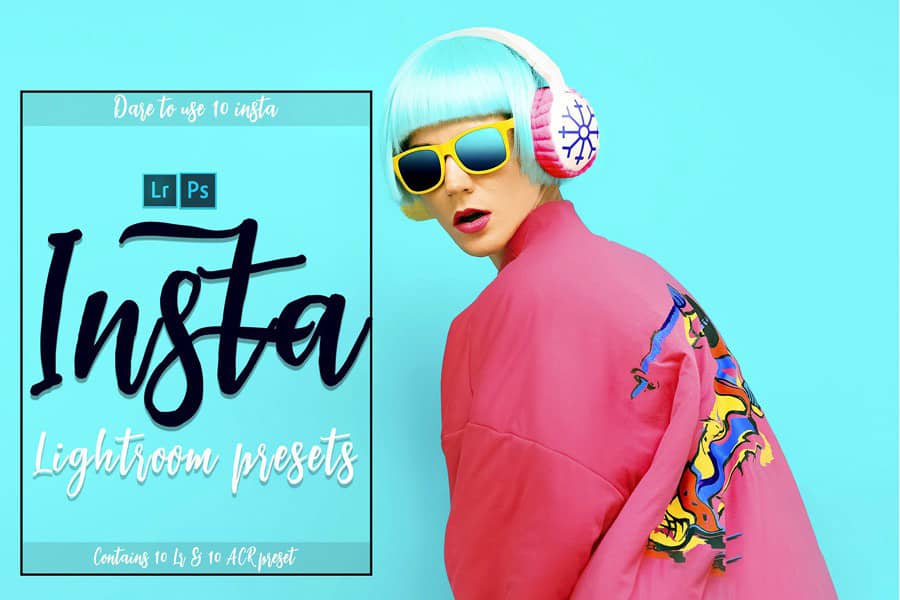 现代时尚Insta风LR预设奶油般梦幻的柔和色调Lightroom预设