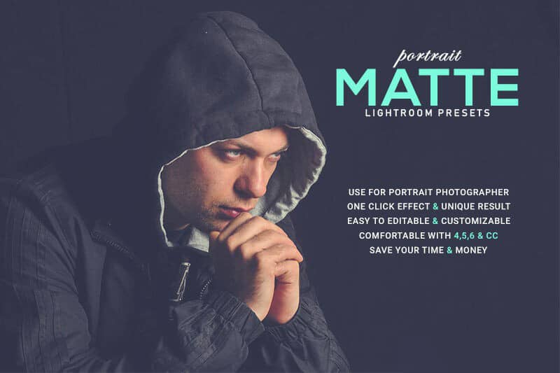 磨砂哑光人像Lightroom预设 Portrait Matte Lightroom Presets