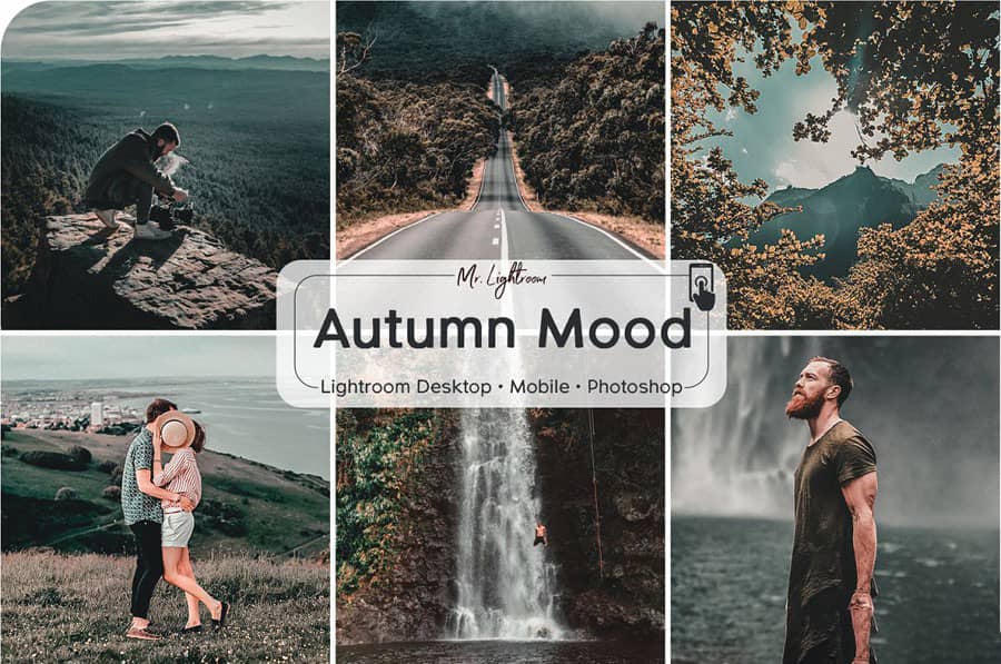 秋天的心情LR预设+手机版lr预设 Autumn Mood Lightroom Presets