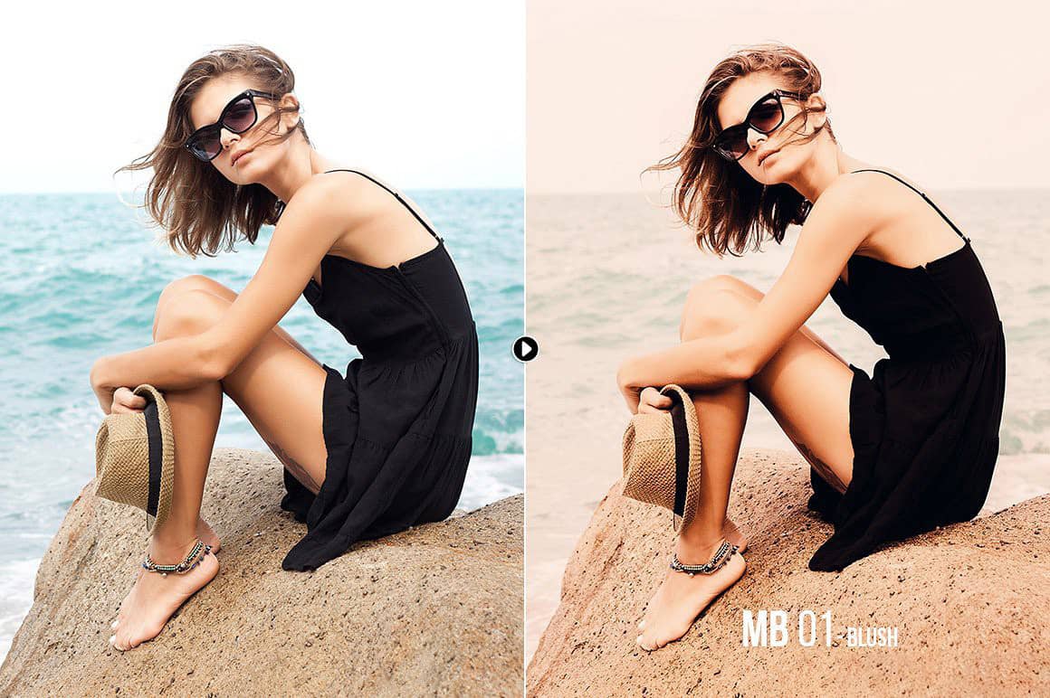 粉彩磨砂哑光人像摄影Lightroom预设+ACR预设