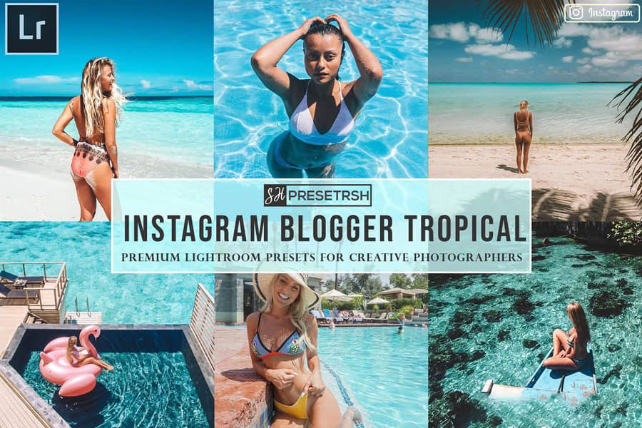 网红博主摄影师博客 Lightroom预设 Blogger instagram Lightroom Presets