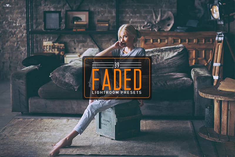 褪色胶片人像Lightroom预设 39 Faded Lightroom Presets