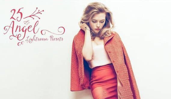 靓丽女性照片表现lightroom预设