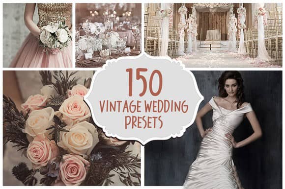 150组老电影婚纱Lightroom预设 Vintage Film Lightroom Presets