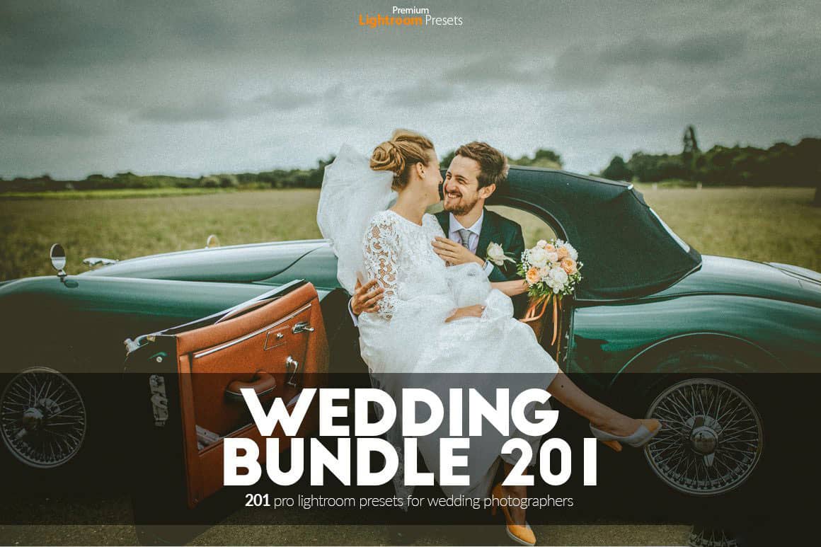 201复古电影胶片婚礼婚纱LR预设合集 201Wedding Lightroom Presets