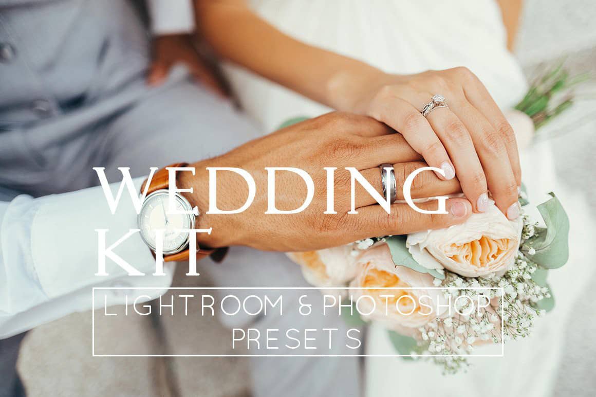 20个婚礼人像摄影后期调色Lightroom预设及PS调色预设20 Wedding LR PS Presets