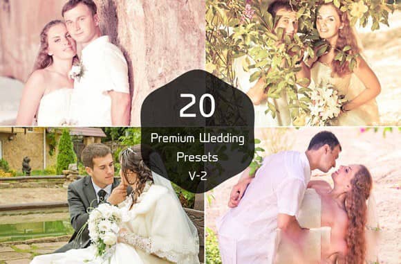 20婚纱摄影后期 Lightroom预设