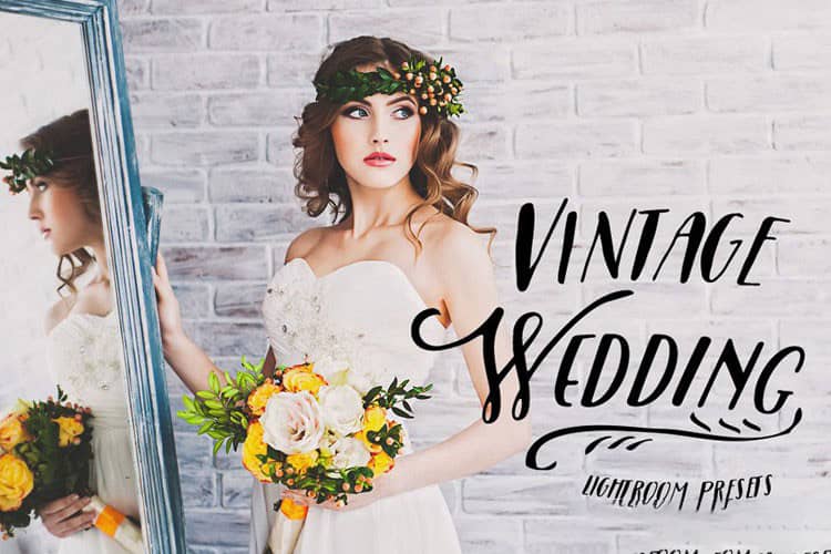 40复古婚礼婚纱后期Lightroom预设ACR预设