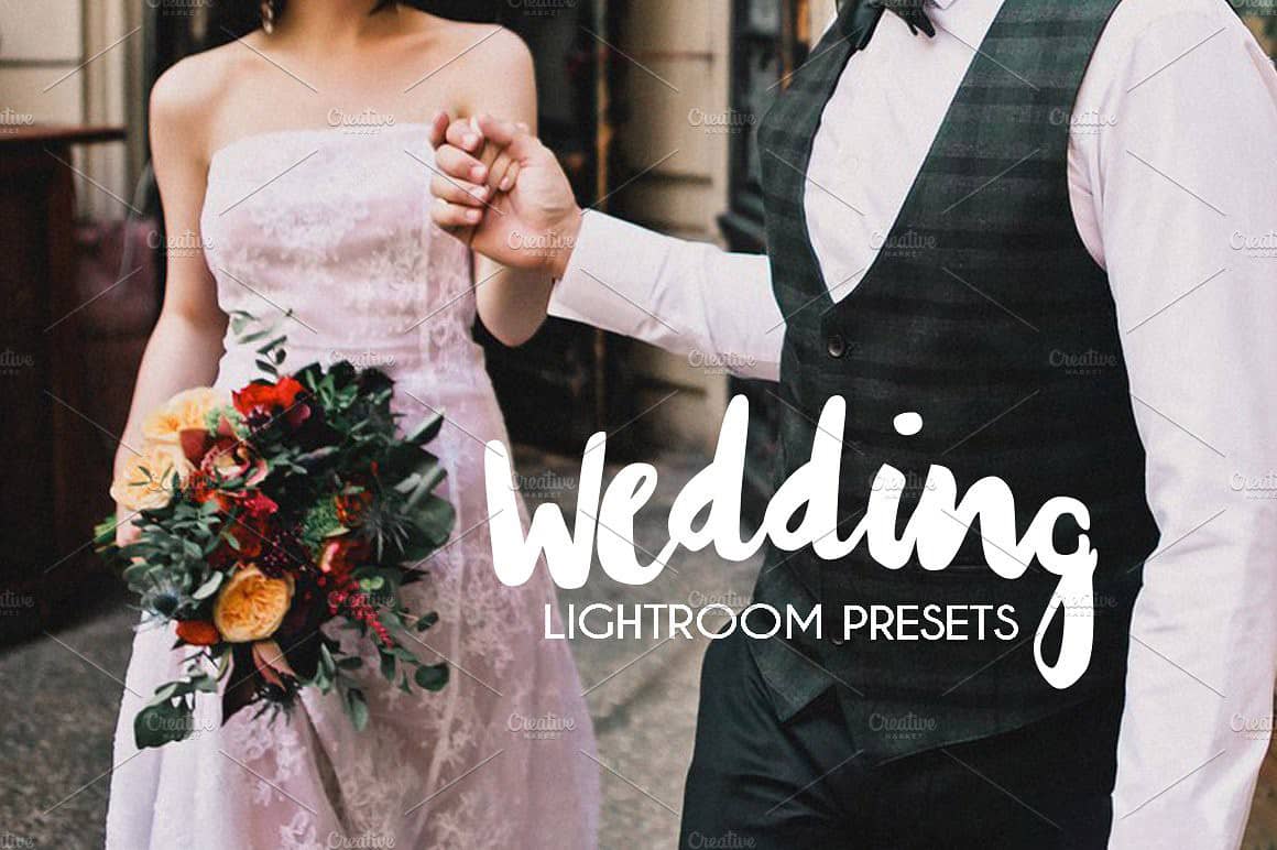45组婚纱婚礼摄影后期Lightroom预设 Wedding Lightroom Presets